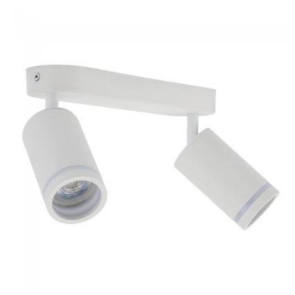 Reflektor JET 2xGU10/10W/230V bela