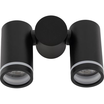 Reflektor JET SET 2xGU10/10W/230V črna