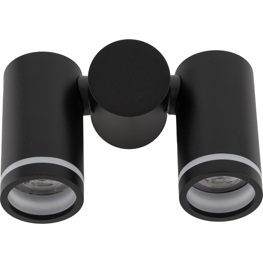 Reflektor JET SET 2xGU10/10W/230V črna