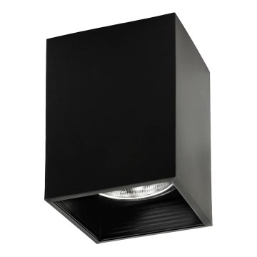 Reflektor JUPITER 1xE27/20W/230V 11,7x11,7 cm črna