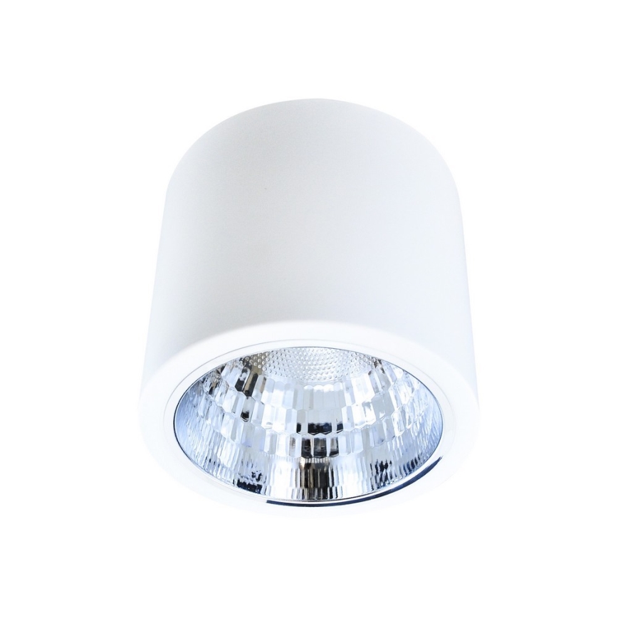 Reflektor JUPITER 1xE27/20W/230V pr. 9,8 cm bela