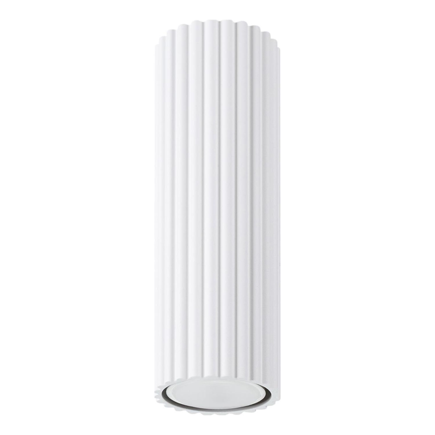 Reflektor KARBON 1xGU10/10W/230V 20 cm bela