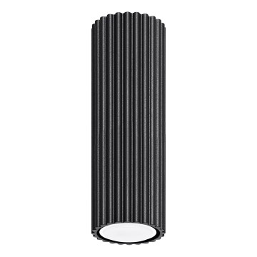 Reflektor KARBON 1xGU10/10W/230V 20 cm črna