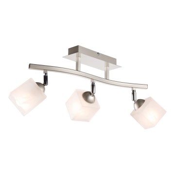 Reflektor KLARA 3xE14/60W/230V mat krom