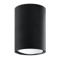 Reflektor LAGOS 1xGU10/40W/230V 10 cm črna