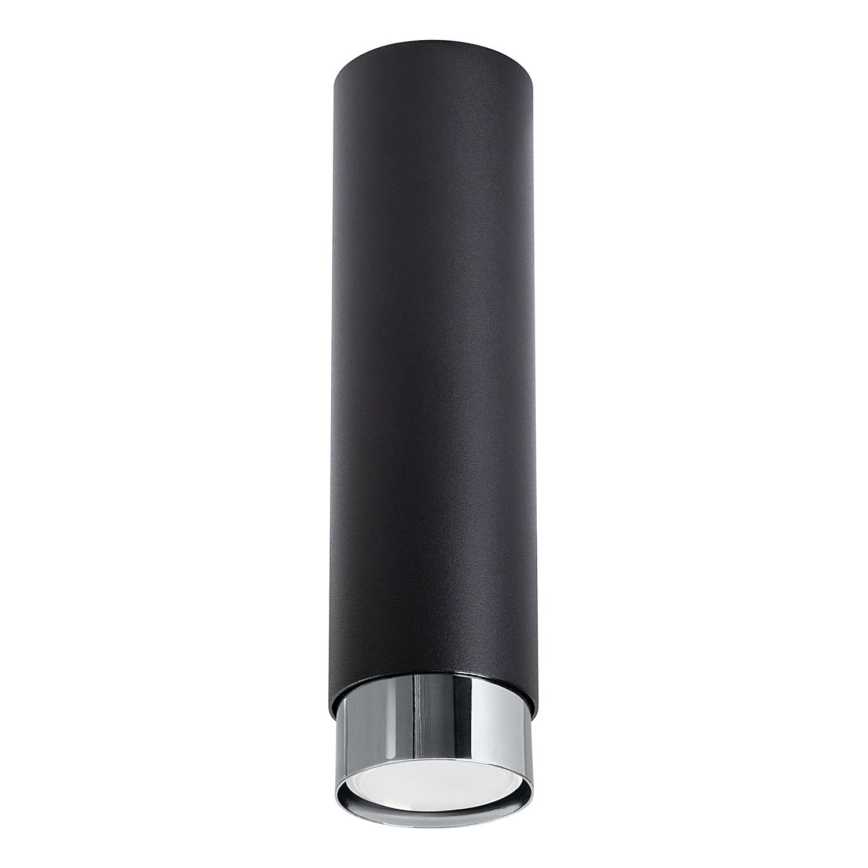 Reflektor NERO 1xGU10/10W/230V 22,5 cm črna/sijajni krom