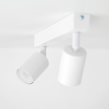 Reflektor NEX 2xGU10/10W/230V bela