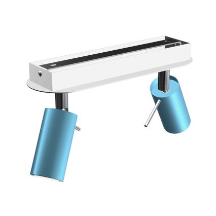 Reflektor PRESTON 2xGU10/MR11/40W/230V moder