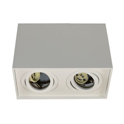 Reflektor SIROCO 2xGU10/30W/230V bela