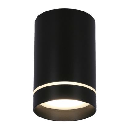 Reflektor TUBA 1xGU10/15W/230V črna