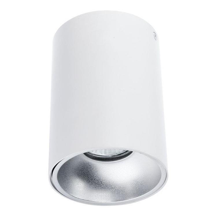 Reflektor TUBA 1xGU10/50W/230V bela