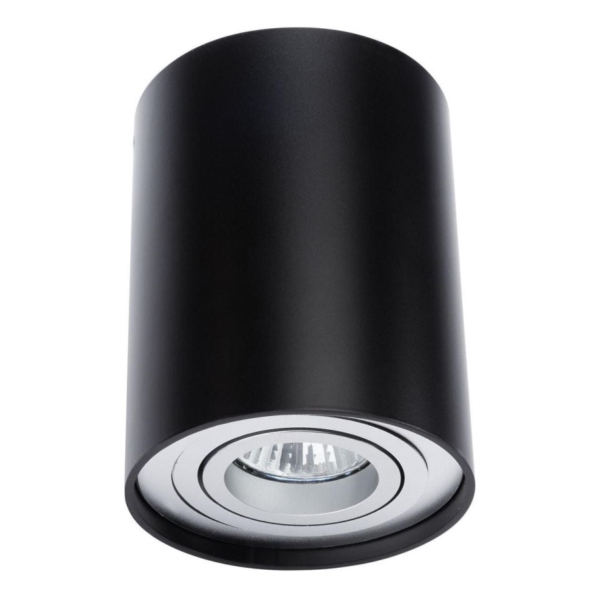 Reflektor TUBA 1xGU10/50W/230V črna