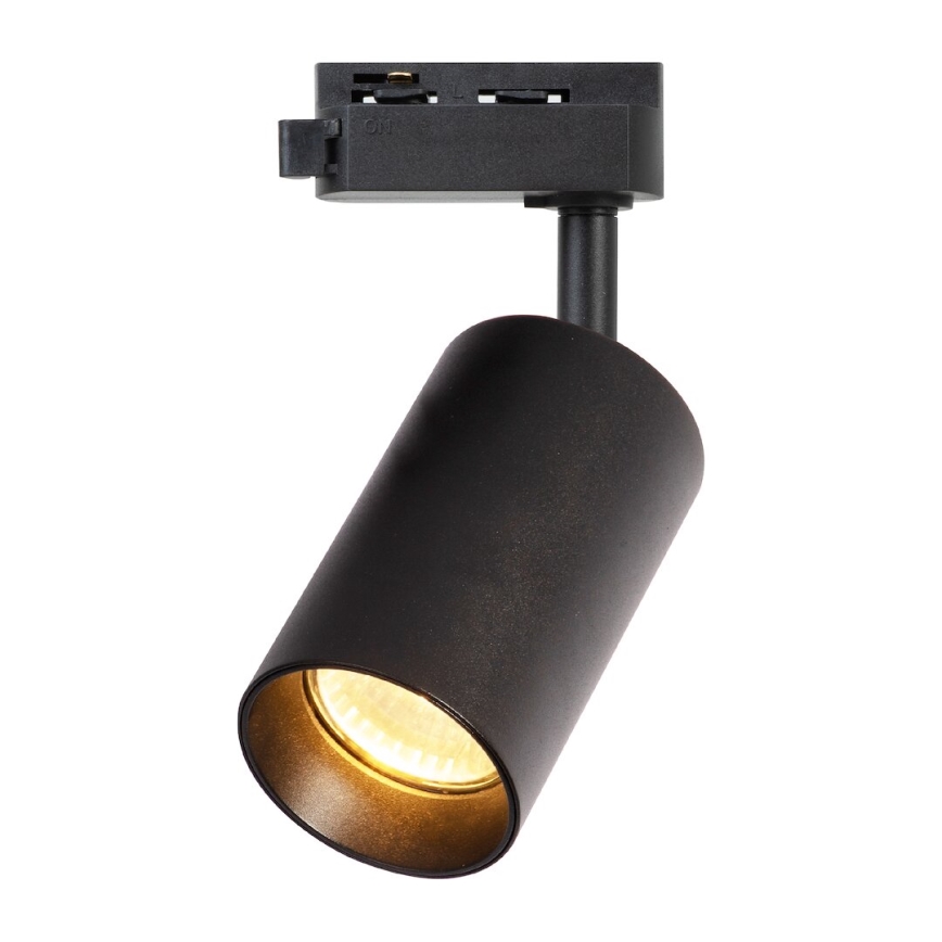 Reflektor za 1-fazni tračni sistem PIPE 1xGU10/10W/230V črna