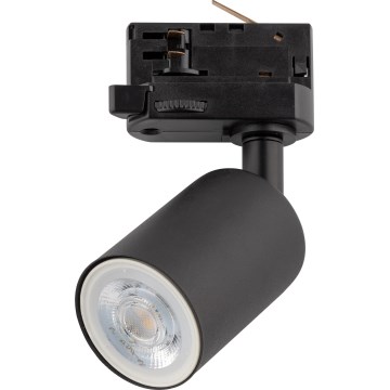 Reflektor za tračni sistem 3-fazni TOP 1xGU10/10W/230V črna