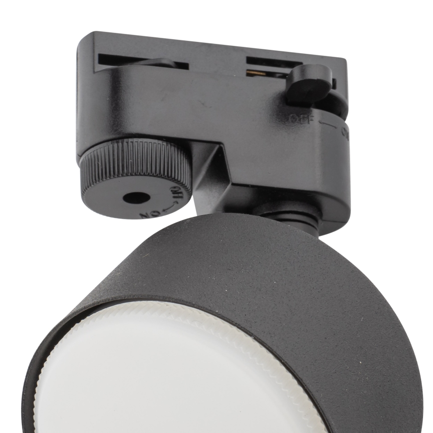 Reflektor za 1-fazni tračni sistem AVIA 1xGX53/15W/230V črna