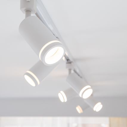 Reflektor za 1-fazni tračni sistem JET RING 1xGU10/10W/230V bela