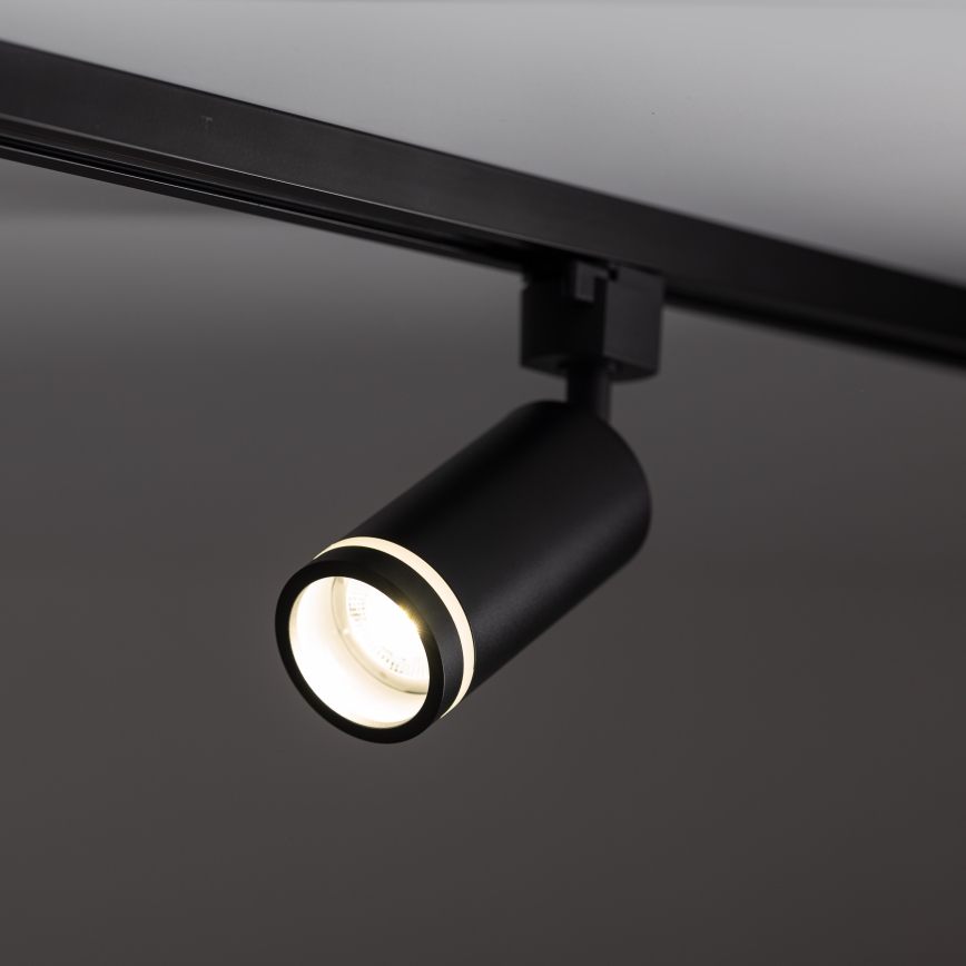 Reflektor za 1-fazni tračni sistem JET RING 1xGU10/10W/230V črna