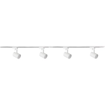 Reflektor za tračni sistem LYNX 4xGU10/10W/230V + 2 x 75 cm tračni sistem bela
