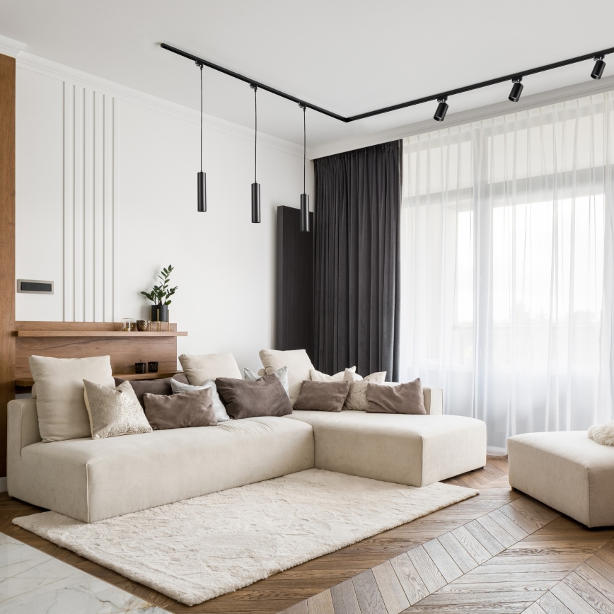 Reflektor za tračni sistem MARIBEL 1xGU10/10W/230V črna
