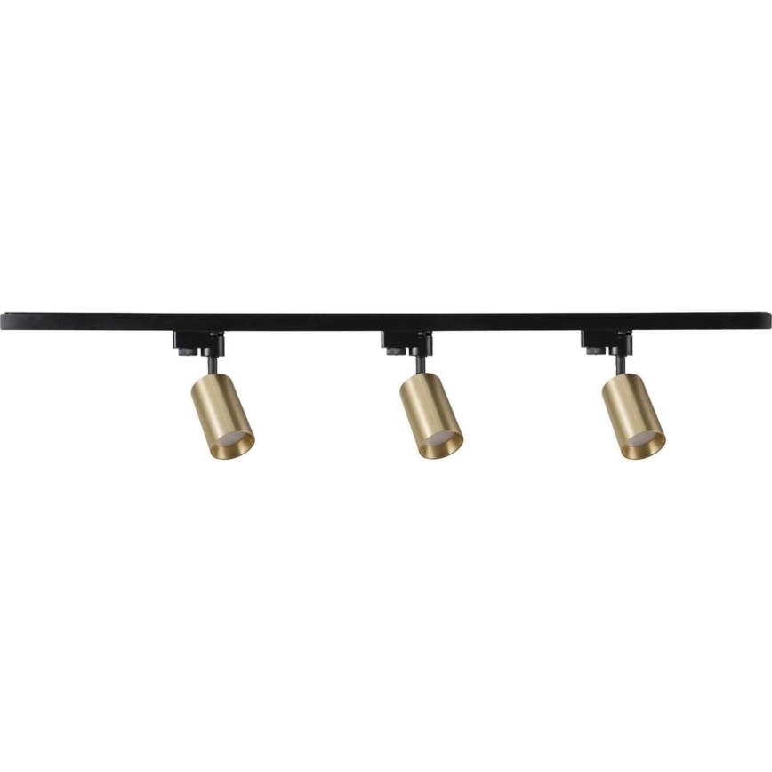 Reflektor za tračni sistem MARIBEL 3xGU10/10W/230V +1 m tračni sistem zlata