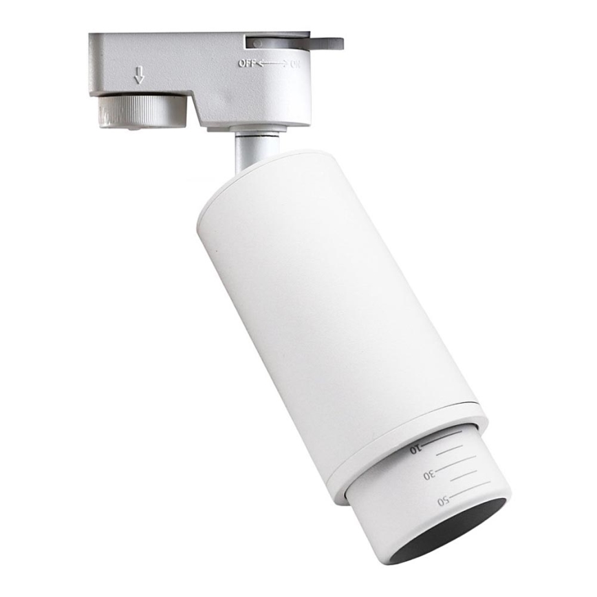 Reflektor za tračni sistem MICA 1xGU10/25W/230V 1-fazni bela