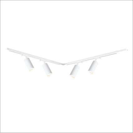 Reflektor za tračni sistem MICA 4xGU10/10W/230V bela