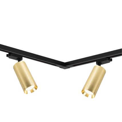 Reflektor za tračni sistem MICA 4xGU10/10W/230V zlata/črna