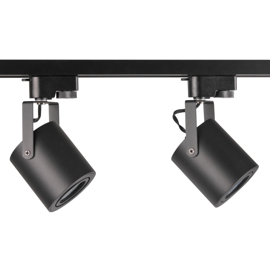 Reflektor za tračni sistem MINOR 3xGU10/10W/230V + 1 m tračni sistem črna