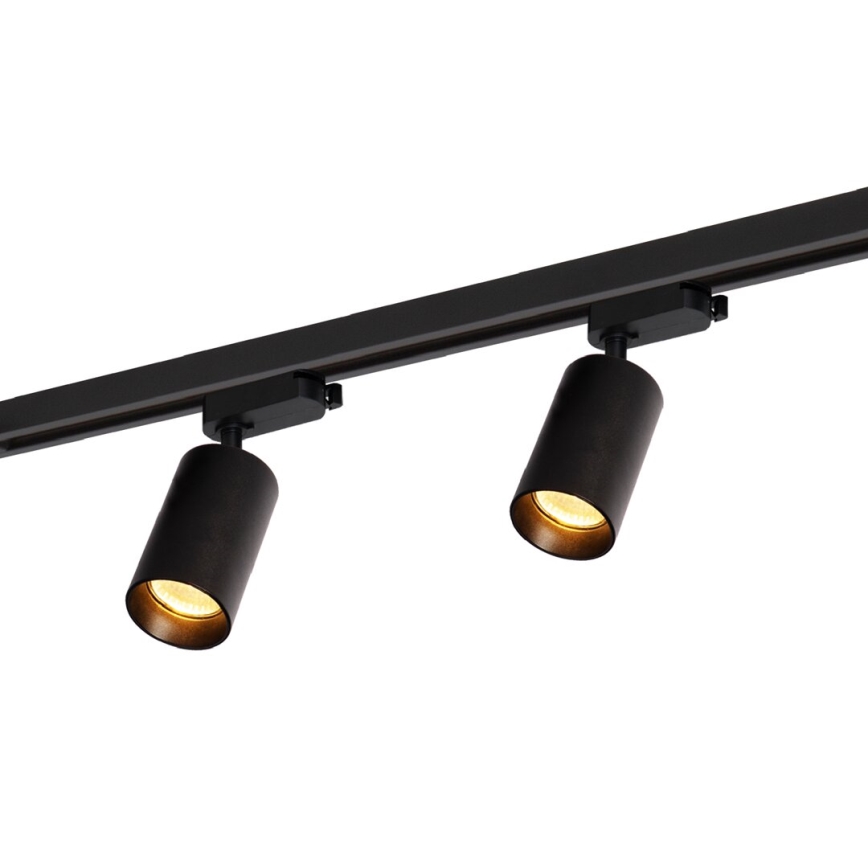 Reflektor za tračni sistem PIPE 4xGU10/10W/230V črna