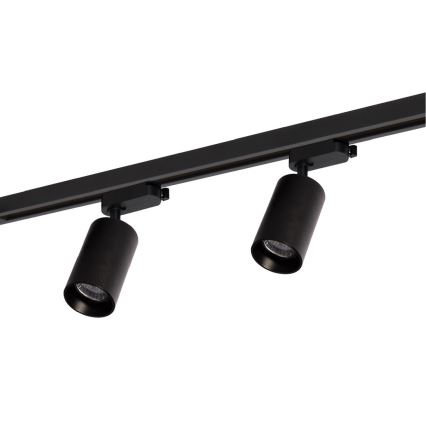 Reflektor za tračni sistem PIPE 4xGU10/10W/230V črna