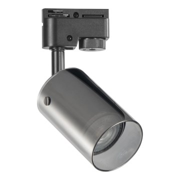 Reflektor za tračni sistem SMOKY 1xGU10/10W/230V črna