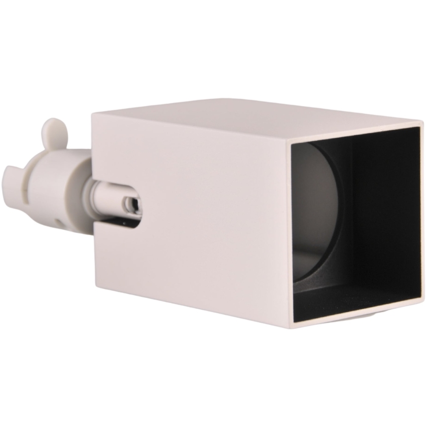 Reflektor za tračni sistem SQUARE 3xGU10/10W/230V + 1 m tračni sistem bela