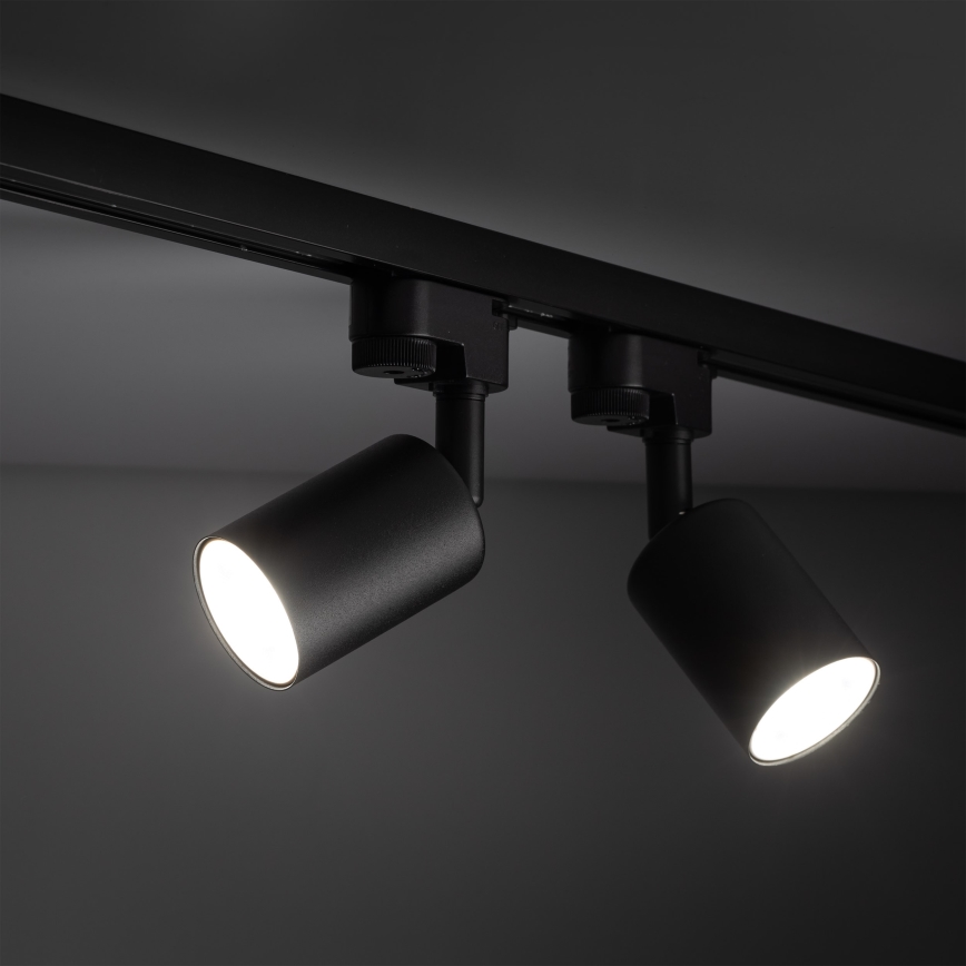 Reflektor za 1-fazni tračni sistem TOP 1xGU10/10W/230V črna