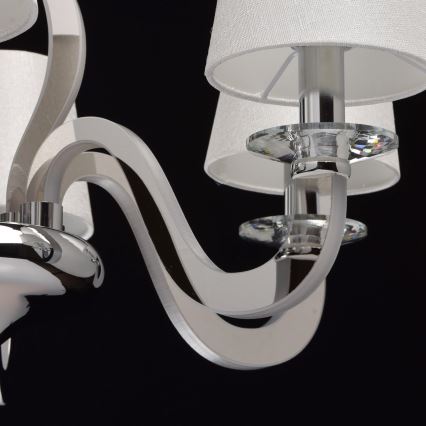 RegenBogen - LED Lestenec na vrvici MEGAPOLIS LED/60W/230V + 6xE14/40W