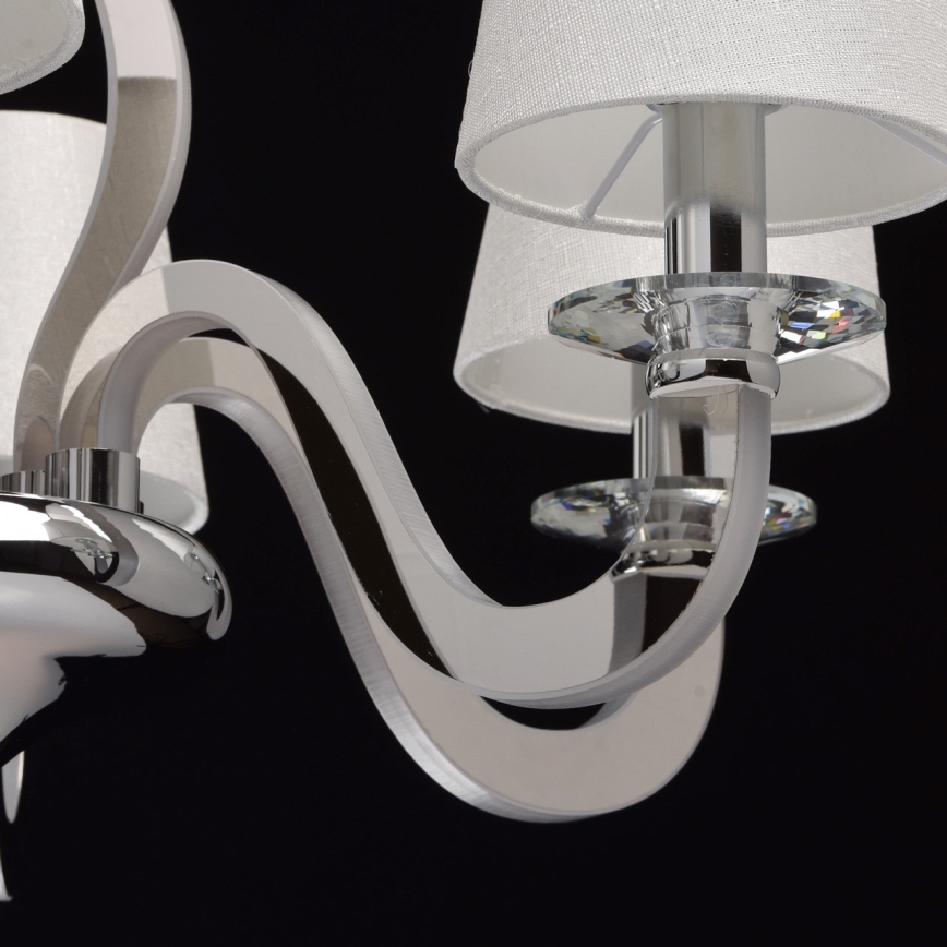 RegenBogen - LED Lestenec na vrvici MEGAPOLIS LED/60W/230V + 6xE14/40W
