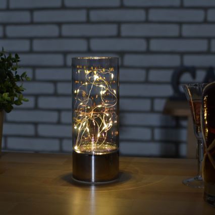 Dekoracija z LED verigo 3xAA topla bela