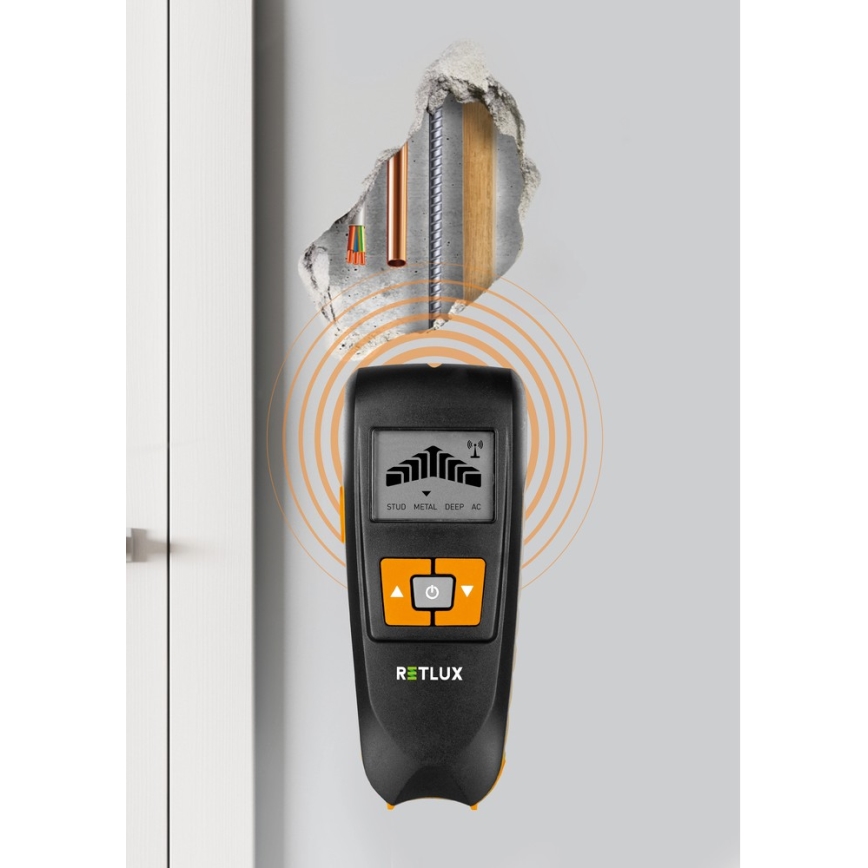 Digitalni podpovršinski detektor 4v1 9V