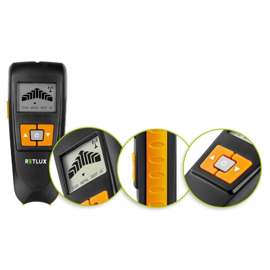 Digitalni podpovršinski detektor 4v1 9V