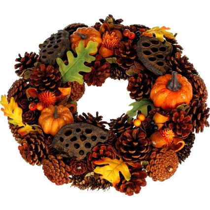 Jesenski venec HALLOWEEN pr. 35 cm