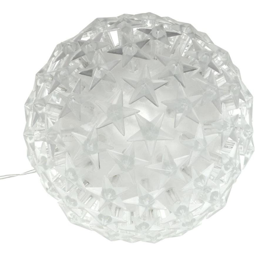 LED Božična dekoracija LED/230V/topla bela krogla