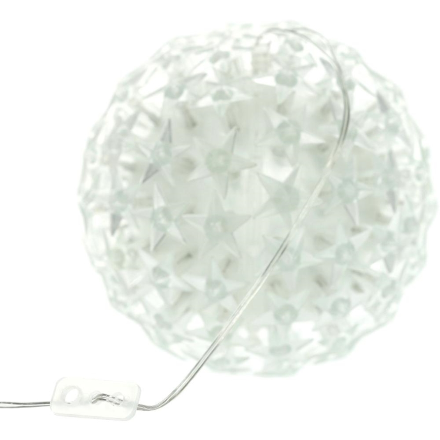 LED Božična dekoracija LED/230V/topla bela krogla