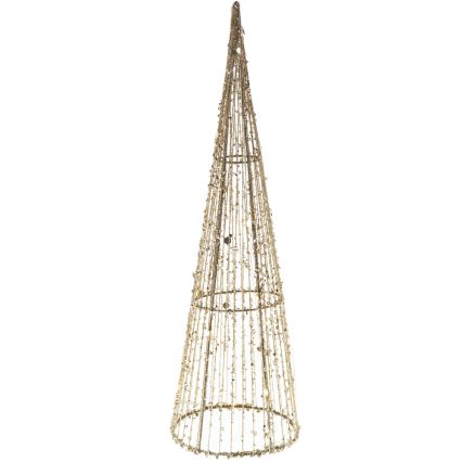LED Božična dekoracija LED/2xAA 40 cm stožec