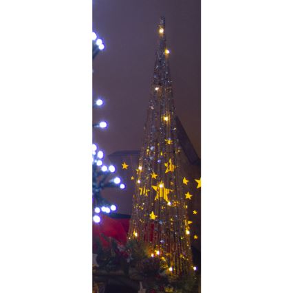 LED Božična dekoracija LED/2xAA 40 cm stožec