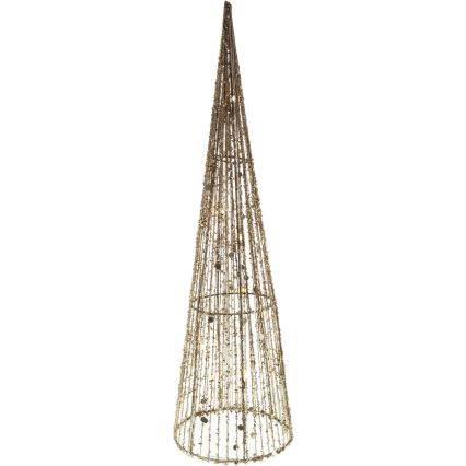 LED Božična dekoracija LED/2xAA 50 cm stožec
