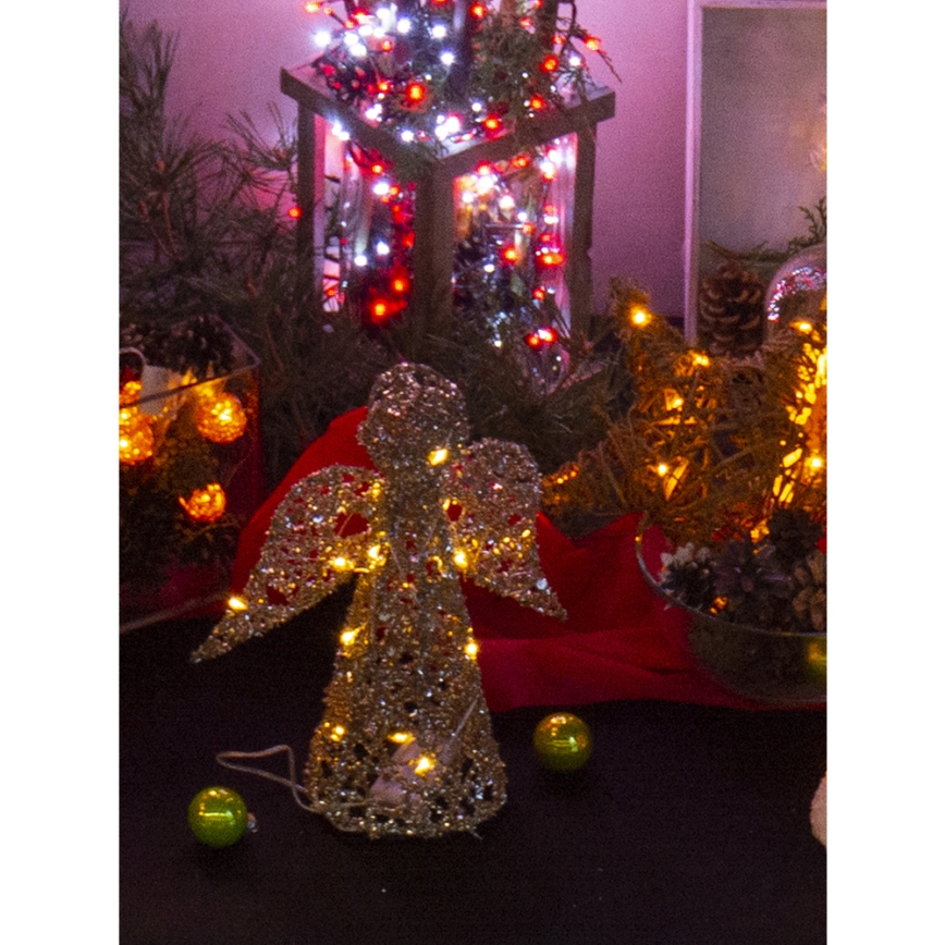 LED Božična dekoracija LED/2xAA angel