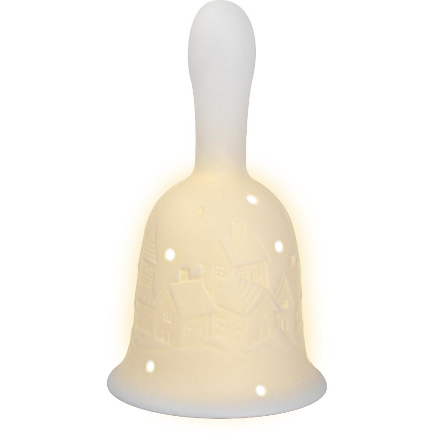 LED Božična dekoracija LED/2xLR44/topla bela bell