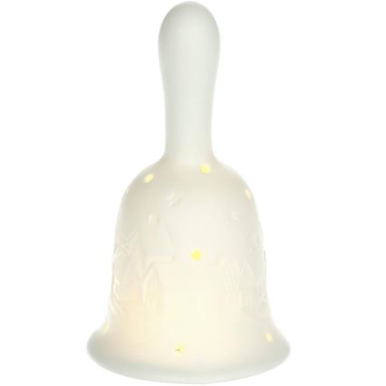 LED Božična dekoracija LED/2xLR44/topla bela bell