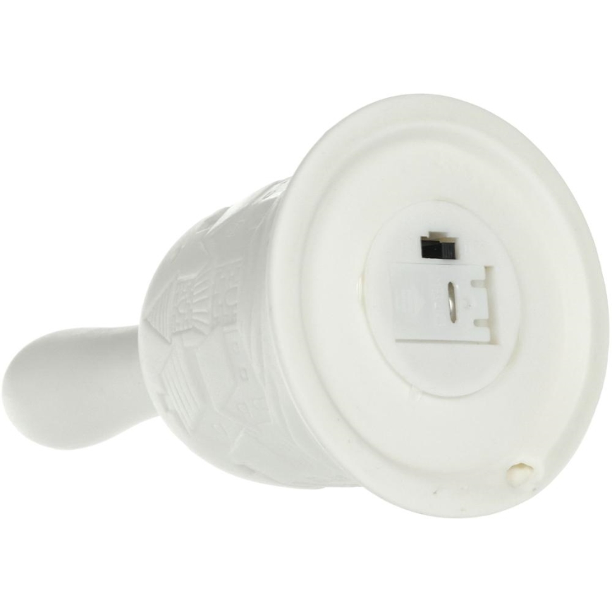 LED Božična dekoracija LED/2xLR44/topla bela bell