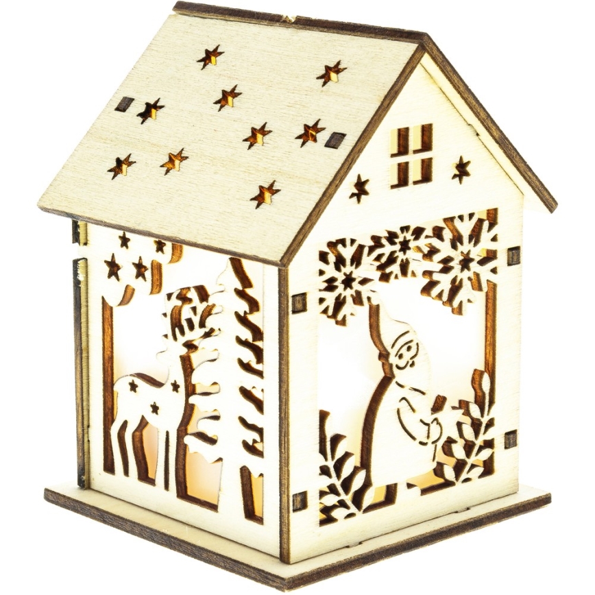 LED božična dekoracija LED/2xLR44 topla bela