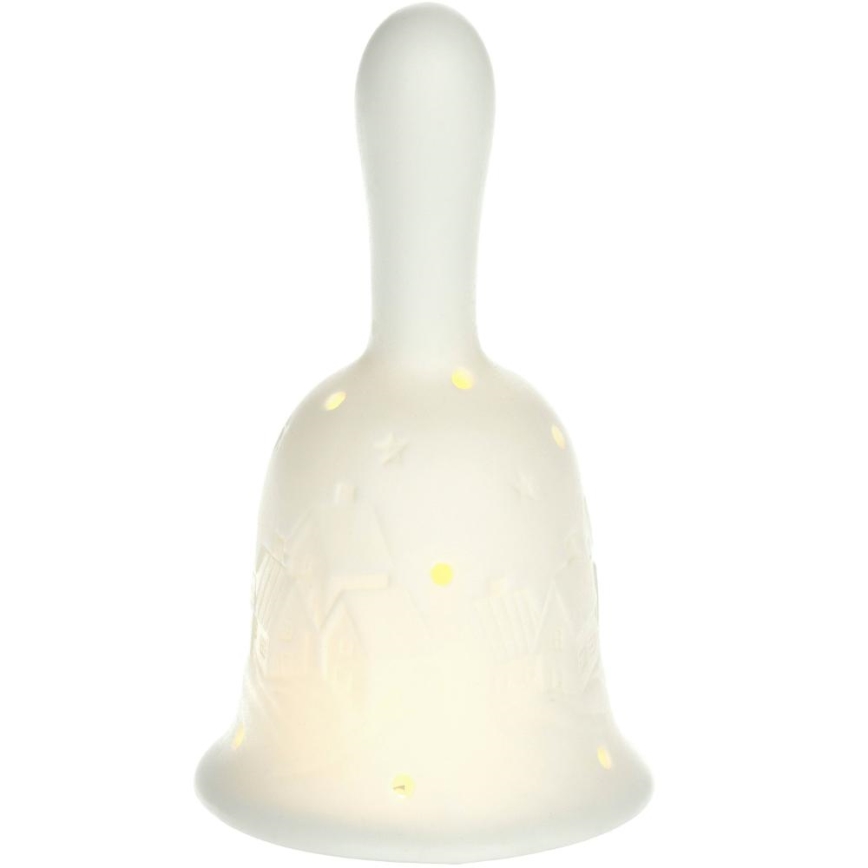 LED Božična dekoracija LED/3xLR44/topla bela zvonec